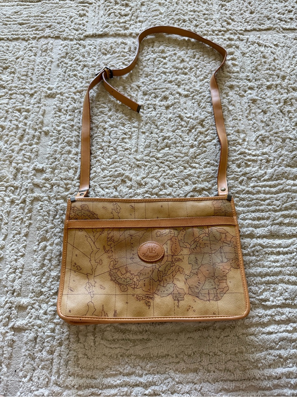Vintage Leather Allan Edward Geo Classic bag